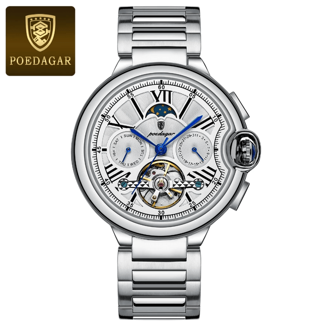 Relógio POEDAGAR Hollow Tourbillon