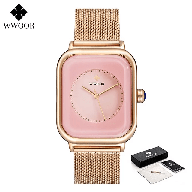 Relógio Feminino WWOOR Charm