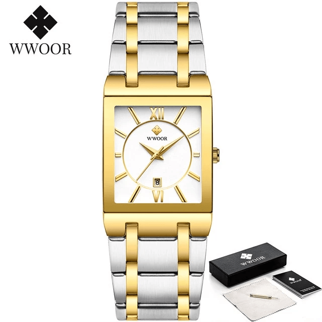 Relógio Feminino WWOOR Square