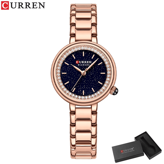 Relógio Feminino CURREN Luxo Quartz