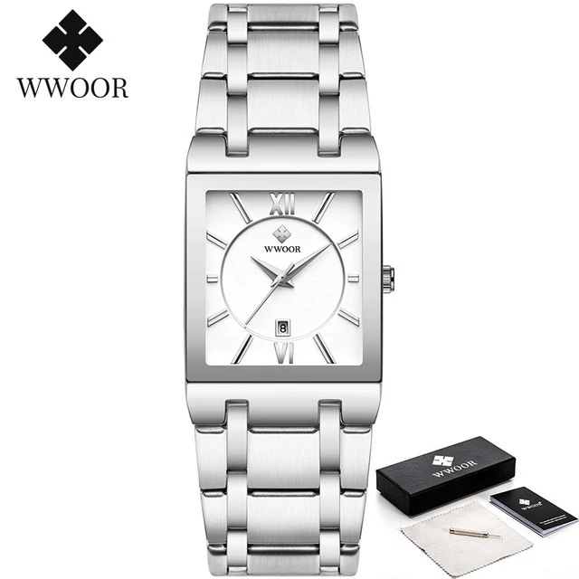 Relógio Feminino WWOOR Square