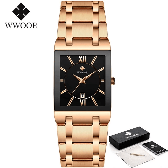 Relógio Feminino WWOOR Square