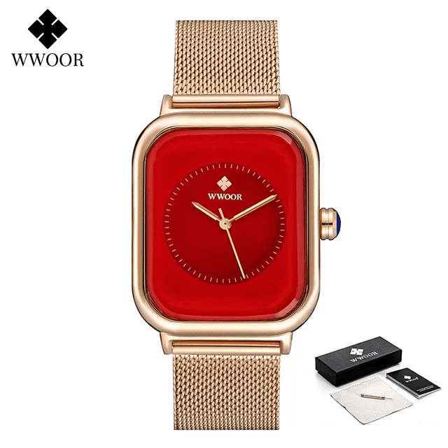 Relógio Feminino WWOOR Charm