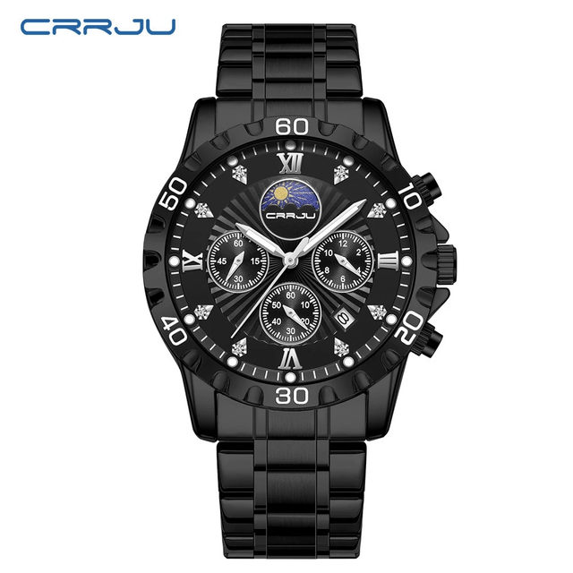 Relógio CRRJU Chrono Multifuncional