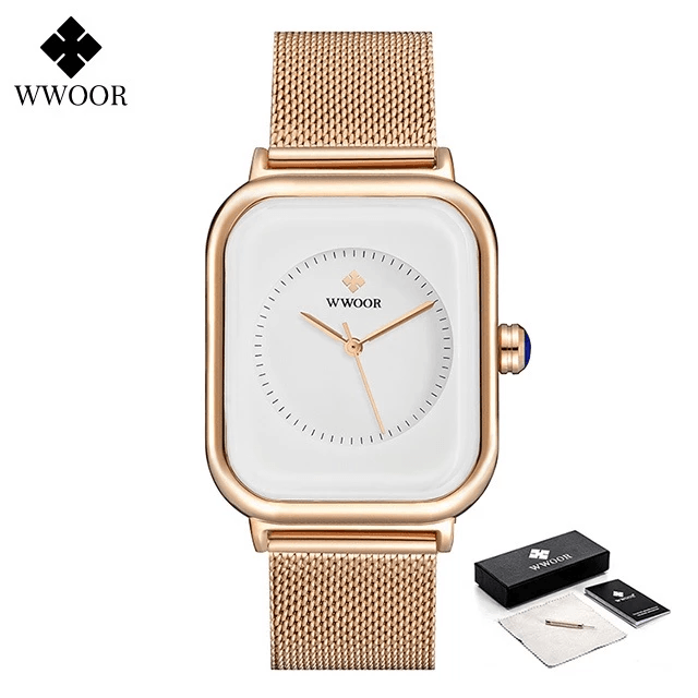 Relógio Feminino WWOOR Charm