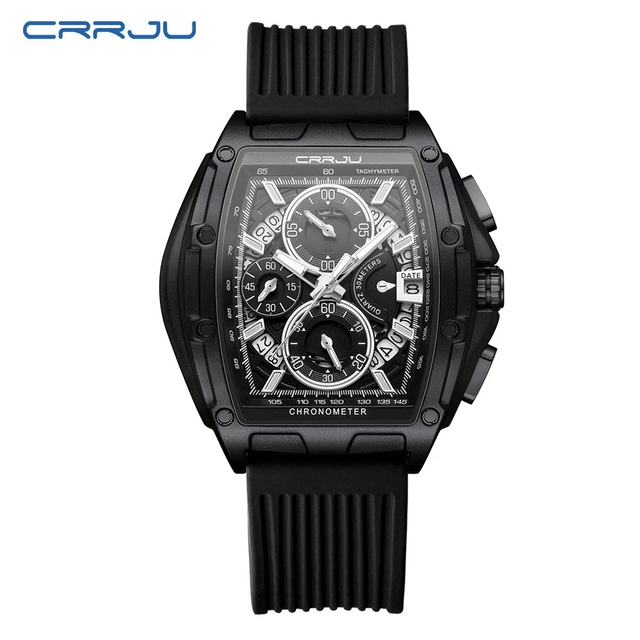 Relógio CRRJU Square Dial
