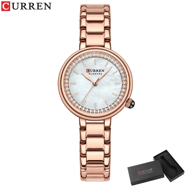 Relógio Feminino CURREN Luxo Quartz